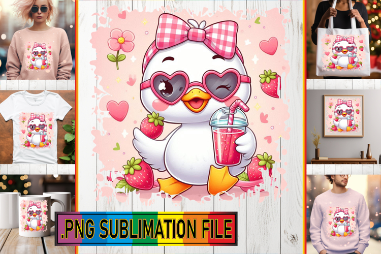 Sweet TOTE BAG Art Ideas, Cute Goose