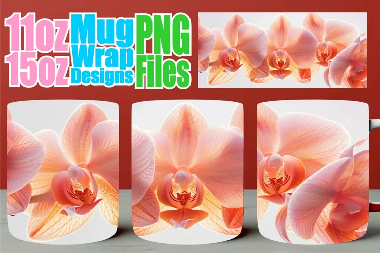 Petal Paradise Mug: Sublimated Spring Design