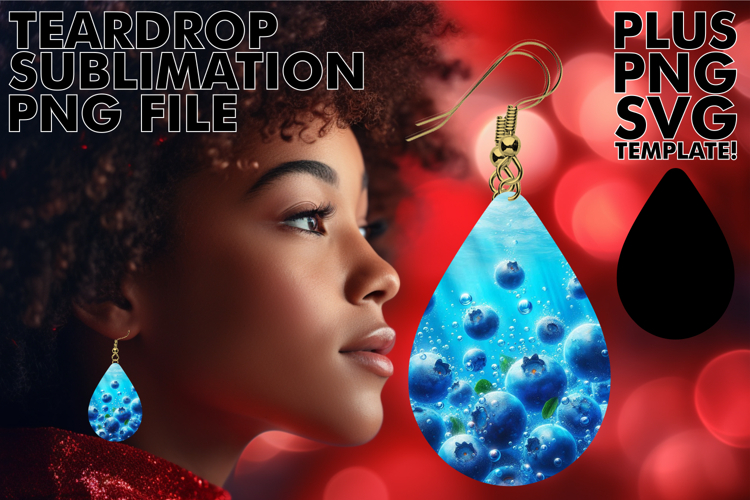 LUMINOUS Teardrop Earrings Ideas, 3D Fruits