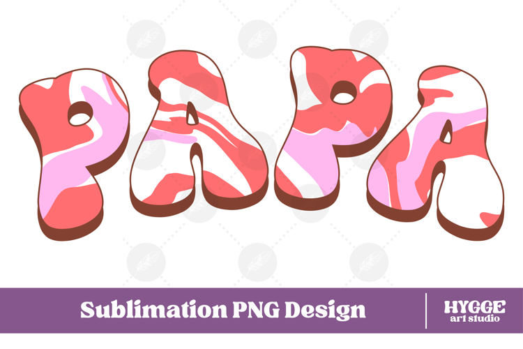 papa Png Retro Retro Mothers Day Mom Sublimation