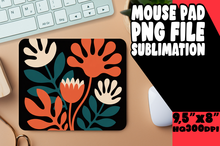 RADIANT desk MAT Playful Design, Flowers