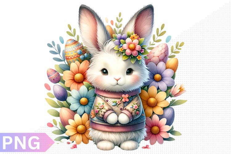Bunny Clipart Image 13