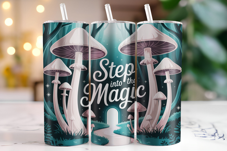 Step into the magic Tumbler Wrap | Sublimation | Tumblers