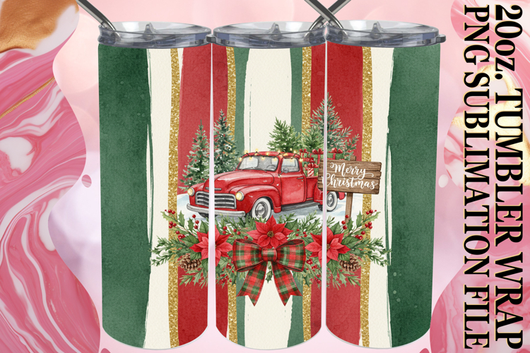 Christmas Tumbler Wrap Image 8