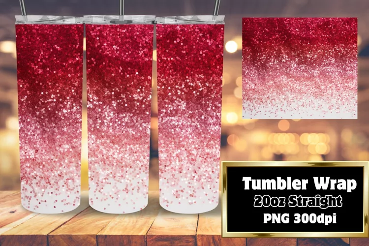 Tumbler Wrap 20oz Sparkly Magic