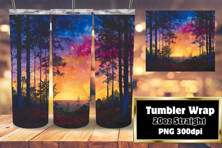 Desert Dream Tumbler Sublimation 20oz