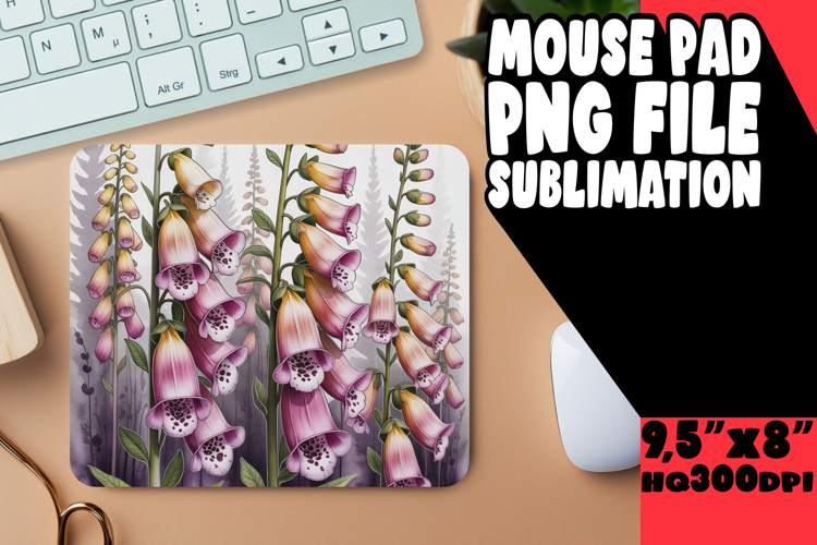 LUMINOUS MOUSE PAD CREATIVE DESIGN, Flowers