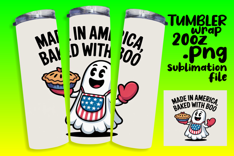 Perfect Gift: 20oz Tumbler Design , Funny Ghost