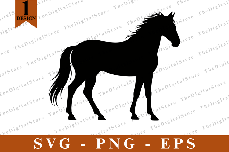 Horse Silhouette Image 10