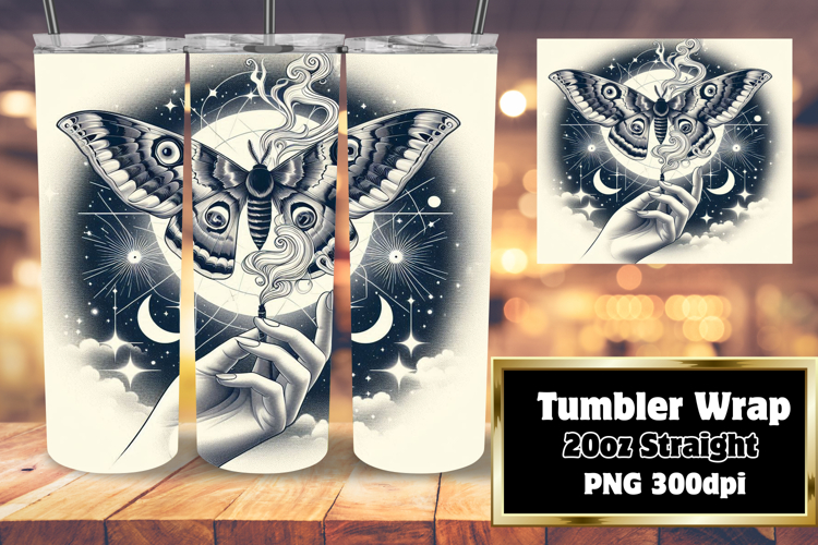 LUXE PNG Tumbler Design 20oz , Mystic