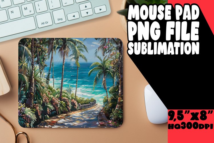 Dreamy Beauty Mouse Pad Sublimation