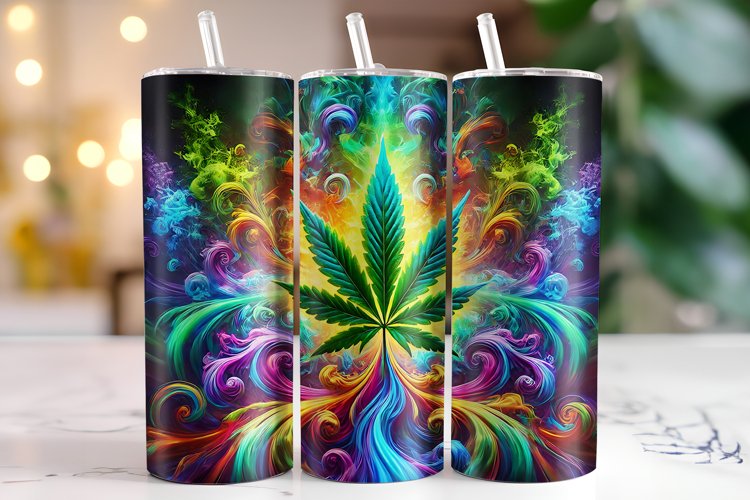 Marijuna Tumbler Wrap | Sublimation | Tumblers