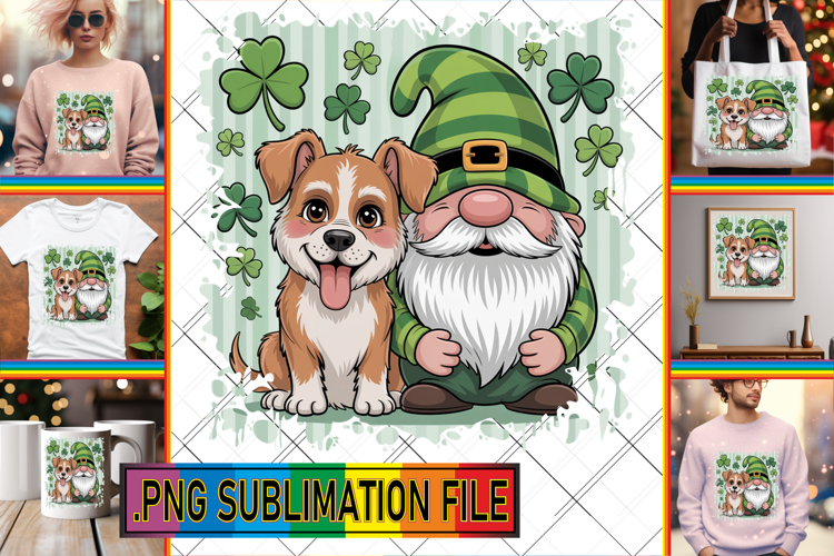 Joyful Sublimation TSHIRT Designs, St Patricks