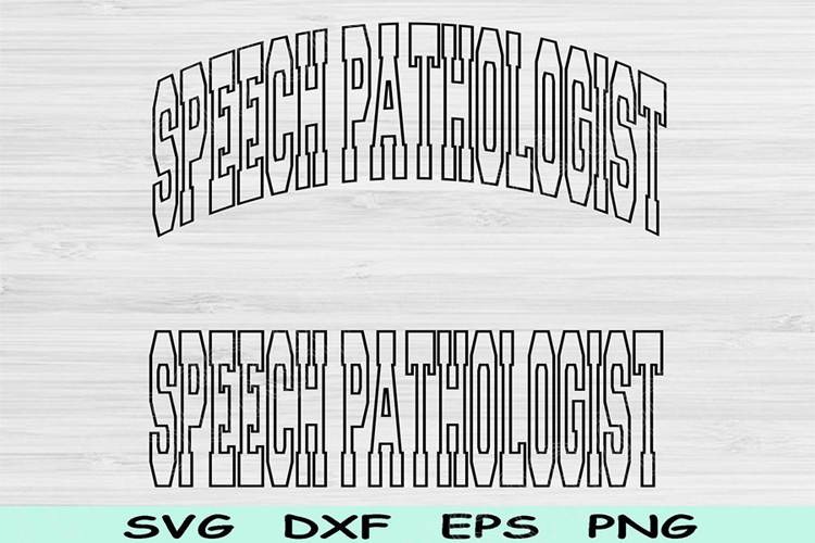 SLP Svg Png Cut File, Speech Pathologist Svg, Speech Therapy