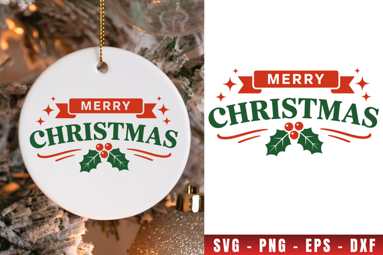 Merry Christmas Tree Svg Image 15
