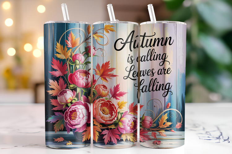 Fall Tumbler Wrap Image 19