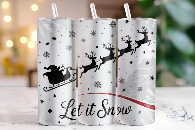 Christmas Tumbler Wrap Image 7
