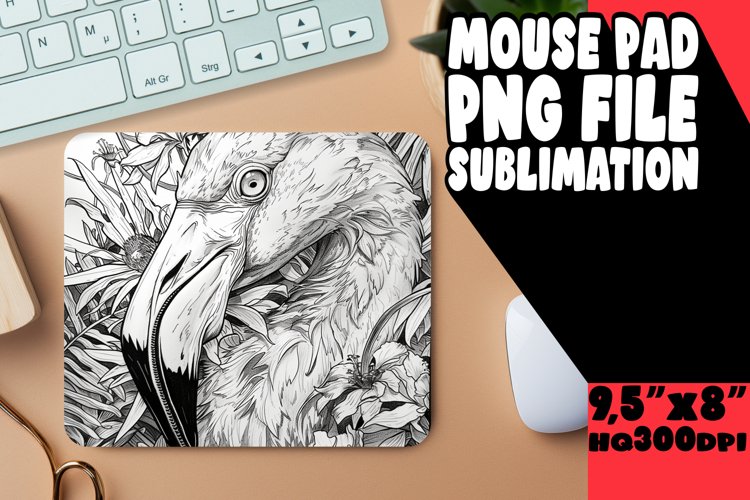 Flamingo Fusion Mouse Pad Collection example image 1