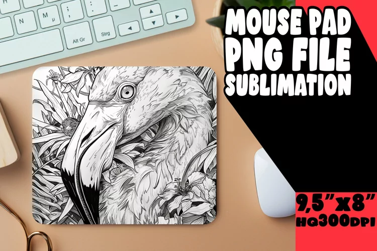 Flamingo Fusion Mouse Pad Collection