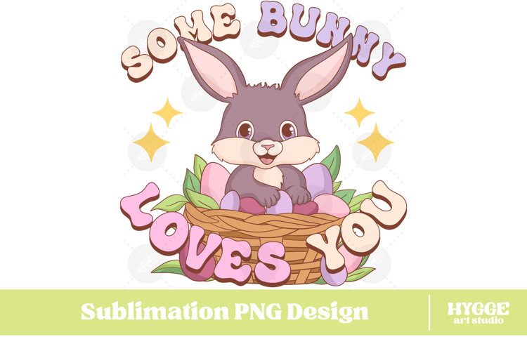 Easter Bunny Sublimation DTF Chick Farm Hip Hop Spring Joy