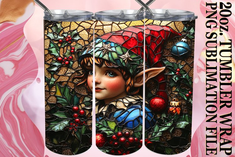 Christmas Tumbler Wrap Image 13
