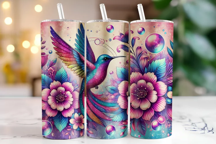 Bird Tumbler Wrap | Sublimation | Tumblers