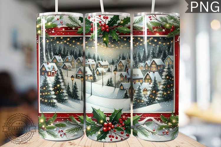 Christmas Tumbler Wrap Image 6