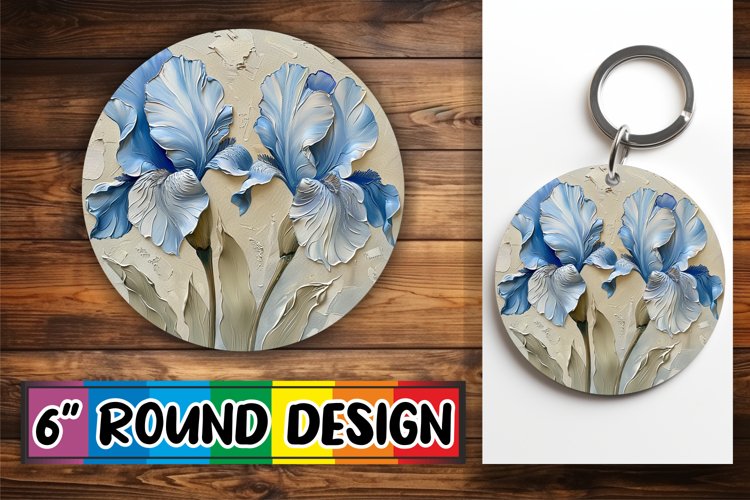 Blossom Bonanza Sublimation - Keychain & Car Coaster