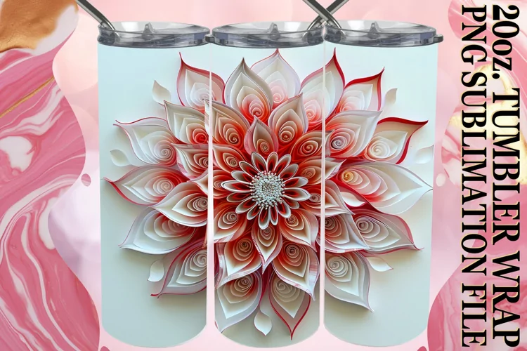 Whimsical Springtime Blossom 20oz Sublimation