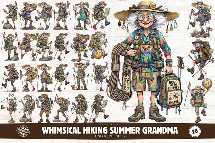 Hiking Illustration Image 24