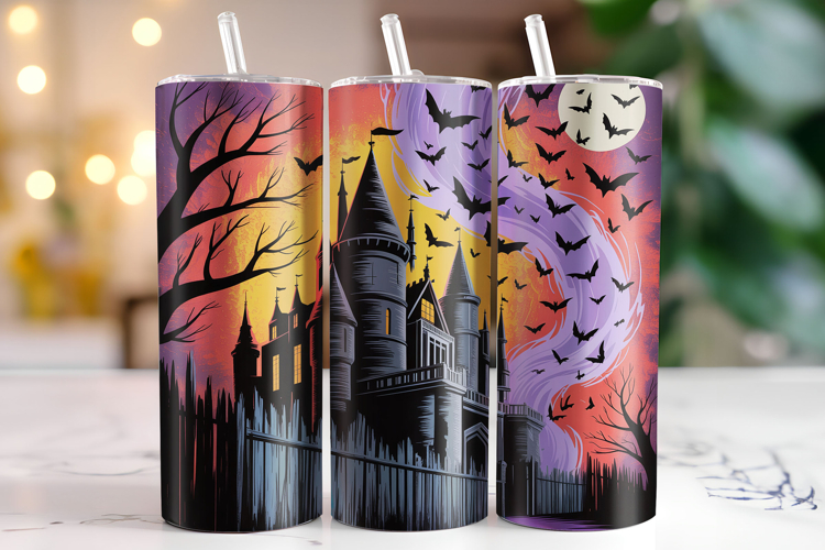 Halloween Tumbler Wrap Image 7