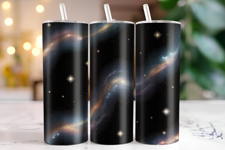 Galaxy Tumbler Wrap | Sublimation | Tumblers