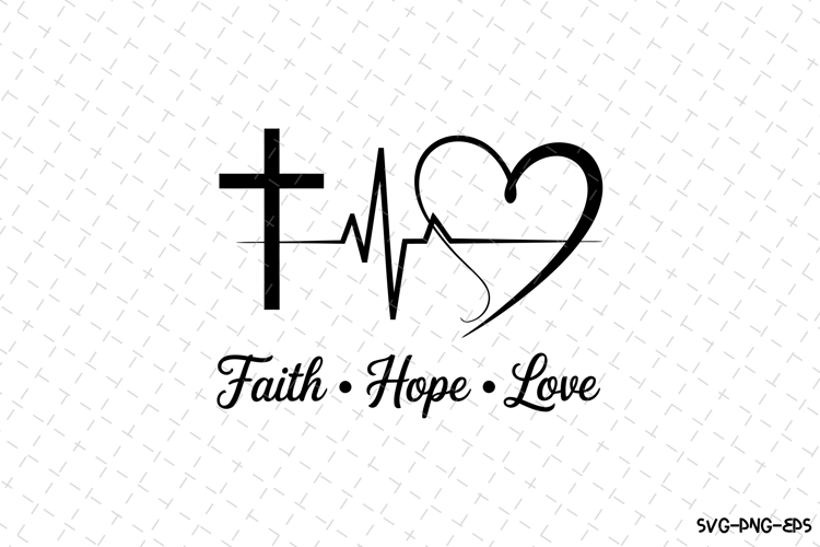 Faith hope love SVG | SVG Cut files | Cricut