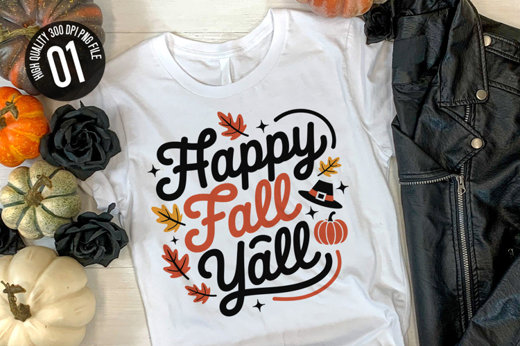 Happy Fall Yall Clipart Image 12