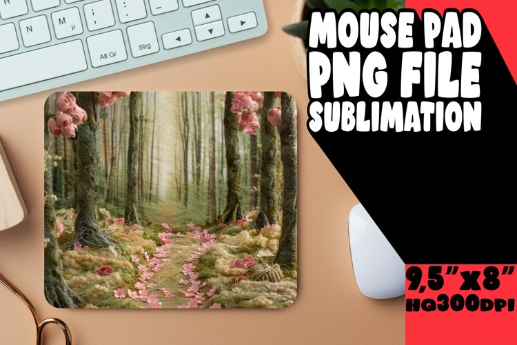 Summer Serenity 3D Mouse Pad example image 1