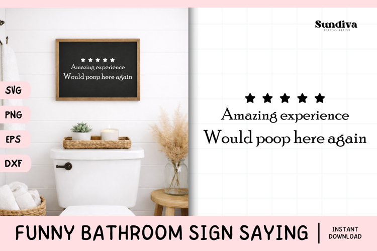 Cricut Bathroom Svg Image 7