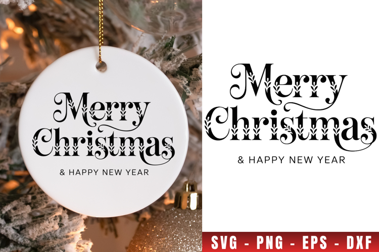 Merry Christmas Tree Svg Image 21