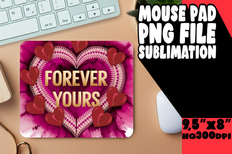 Sweet MOUSE PAD Magical Design, Love