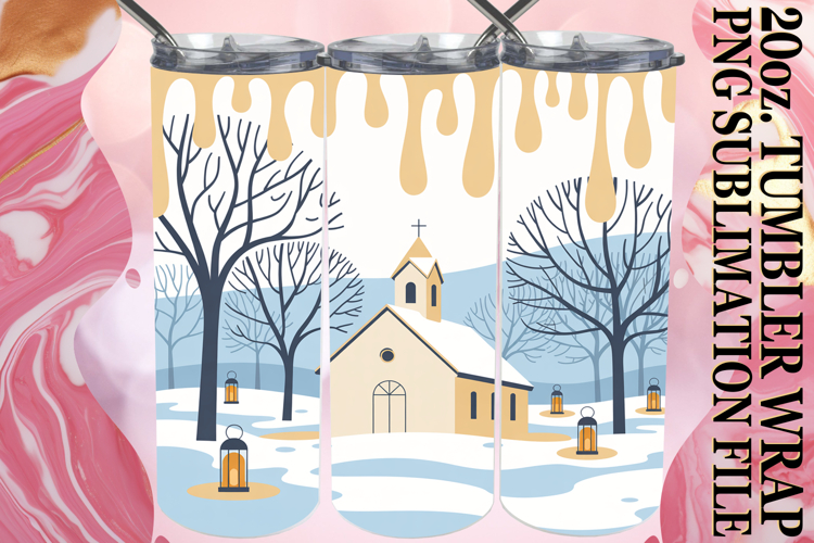 Christmas Tumbler Wrap Image 4