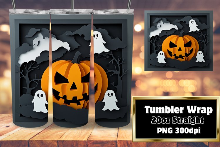 Halloween Tumbler Wrap Image 14