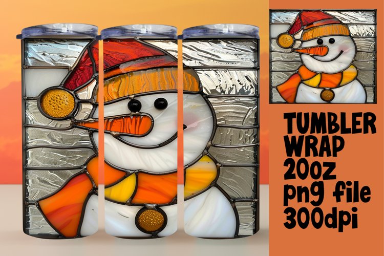 Christmas Tumbler Wrap Image 8