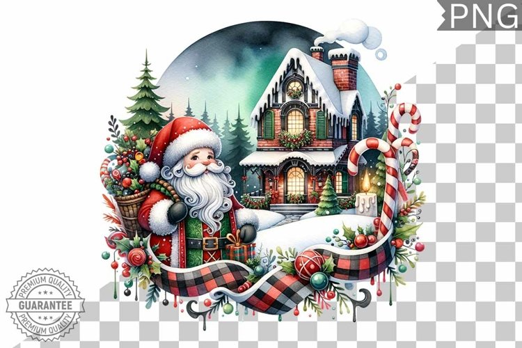 Christmas Santa Clipart Image 23