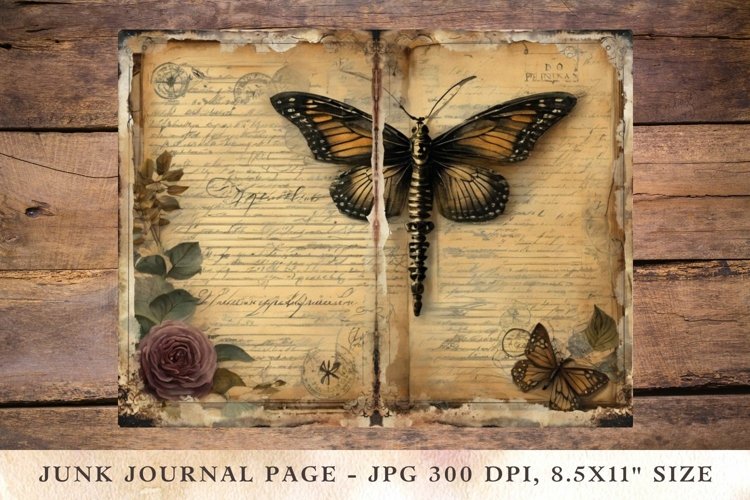 Printable Junk Journal Pages halloween 21