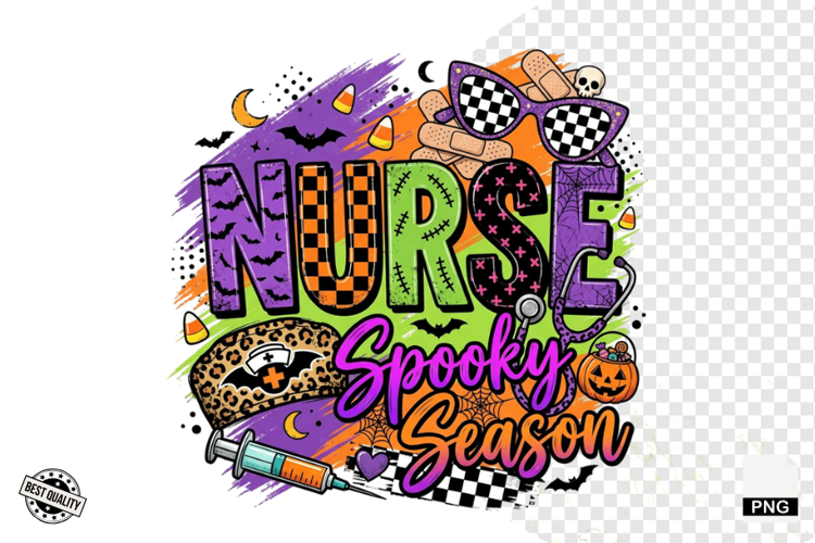 Halloween Nurse PNG Sublimation