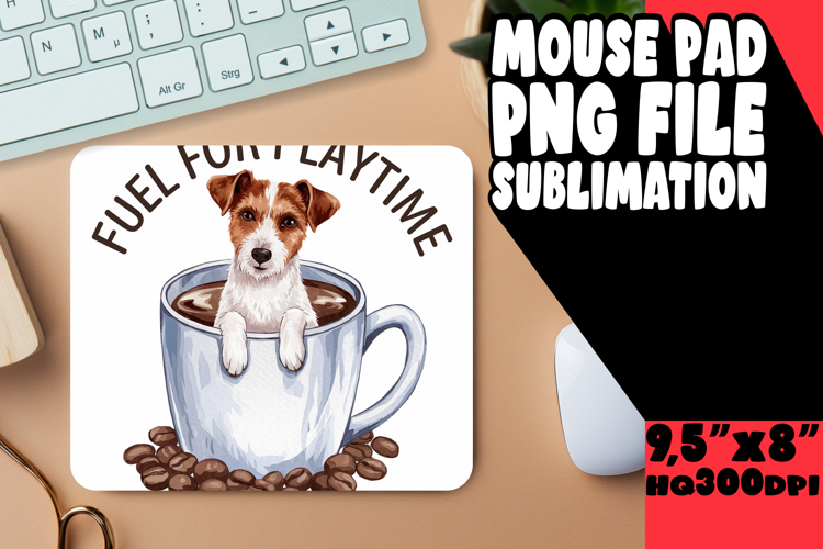 RADIANT desk MAT Playful Design, Coffee Dog
