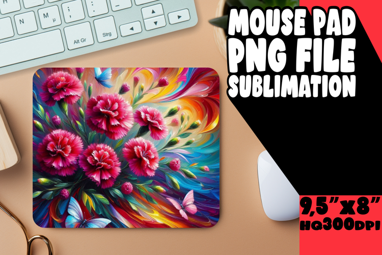 Joyful DESK PAD Creative Art, Flowers