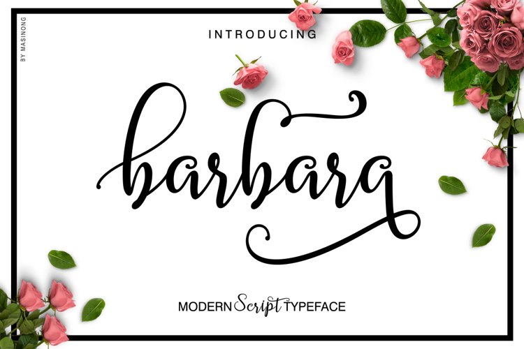 Barbara Script example image 1