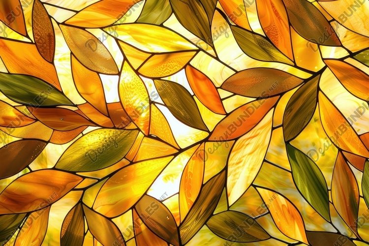 Stained Glass Texture Image 7