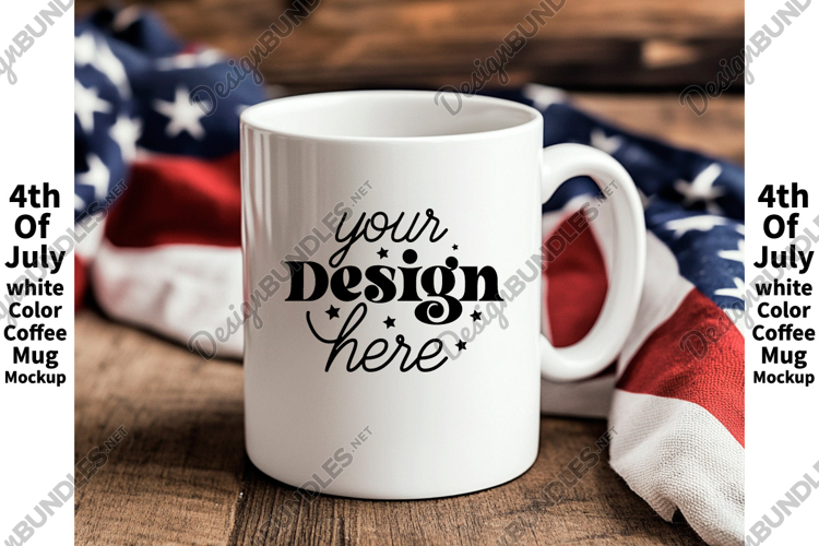 White Tshirt Mockup Image 12