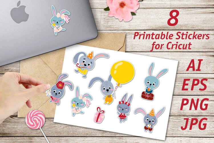 Bunny Stickers Image 12
